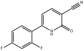 6-(2,4-difluorophenyl)-2-oxo-1,2-dihydropyridine-3-carbonitrile|