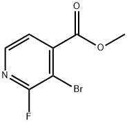 methyl 3-bromo-2-fluoroisonicotinate|methyl 3-bromo-2-fluoroisonicotinate