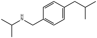 {[4-(2-methylpropyl)phenyl]methyl}(propan-2-yl)amine Struktur