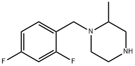 1-[(2,4-difluorophenyl)methyl]-2-methylpiperazine|1-[(2,4-difluorophenyl)methyl]-2-methylpiperazine