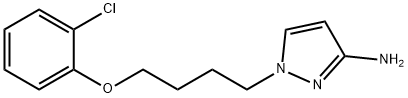1-[4-(2-chlorophenoxy)butyl]-1H-pyrazol-3-amine|1-[4-(2-chlorophenoxy)butyl]-1H-pyrazol-3-amine