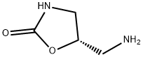 (5S)-5-(AMINOMETHYL)-1,3-OXAZOLIDIN-2-ONE Struktur