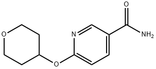 6-(Tetrahydro-pyran-4-yloxy)-nicotinamide|6-((四氢-2H-吡喃-4-基)氧基)吡啶-3-甲酰胺