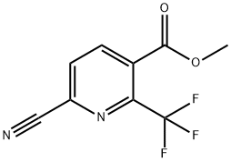6-Cyano-2-trifluoromethyl-nicotinic acid methyl ester|