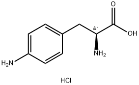 4-amino- L-Phenylalanine, dihydrochloride Struktur