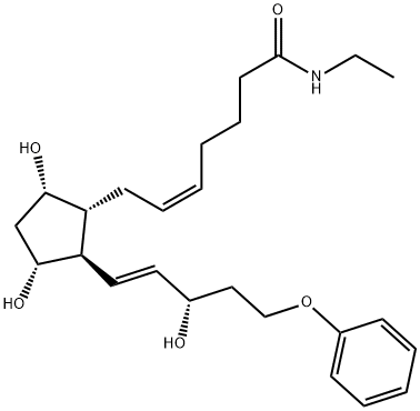 (Z)-7-[(1R,2R,3R,5S)-3,5-dihydroxy-2-[(E,3S)-3-hydroxy-5-phenoxypent-1-enyl]cyclopentyl]-N-ethylhept-5-enamide|(Z)-7-[(1R,2R,3R,5S)-3,5-dihydroxy-2-[(E,3S)-3-hydroxy-5-phenoxypent-1-enyl]cyclopentyl]-N-ethylhept-5-enamide