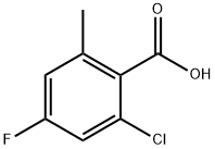 2-Chloro-4-fluoro-6-methylbenzoic acid|2-氯-4-氟-6-甲基苯甲酸