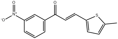 (2E)-3-(5-methylthiophen-2-yl)-1-(3-nitrophenyl)prop-2-en-1-one|(2E)-3-(5-methylthiophen-2-yl)-1-(3-nitrophenyl)prop-2-en-1-one