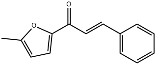 (2E)-1-(5-methylfuran-2-yl)-3-phenylprop-2-en-1-one Struktur