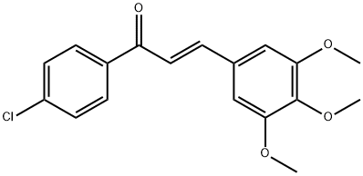 (2E)-1-(4-chlorophenyl)-3-(3,4,5-trimethoxyphenyl)prop-2-en-1-one|