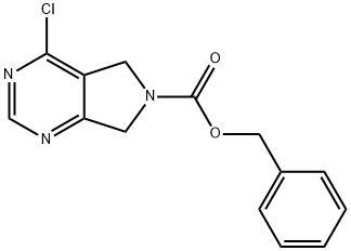 benzyl 4-chloro-5H,6H,7H-pyrrolo[3,4-d]pyrimidine-6-carboxylate|苯甲基 4-氯-5H,6H,7H-吡咯并[3,4-D]嘧啶-6-甲酸基酯