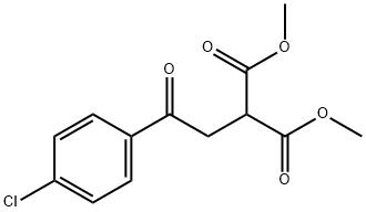 Propanedioic acid, [2-(4-chlorophenyl)-2-oxoethyl]-, dimethyl ester|2-(2-(4-氯苯基)-2-氧代乙基)丙二酸二甲酯