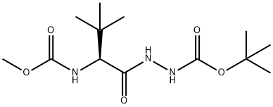 (S)-TERT-BUTYL 2-(2-((METHOXYCARBONYL)AMINO)-3,3-DIMETHYLBUTANOYL)HYDRAZINECARBOXYLATE