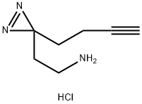 2-(3-(but-3-yn-1-yl)-3H-diazirin-3-yl)ethan-1-amine hydrochloride|2-(3-(丁基-3-炔-1-基)-3H-二嗪-3-基)乙胺盐酸盐