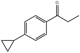 1-Propanone, 1-(4-cyclopropylphenyl)- Struktur