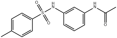 N-(3-{[(4-methylphenyl)sulfonyl]amino}phenyl)acetamide Struktur