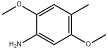 Benzenamine, 2,5-dimethoxy-4-methyl- Struktur