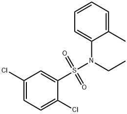2,5-dichloro-N-ethyl-N-(2-methylphenyl)benzenesulfonamide|化合物 LUN15104