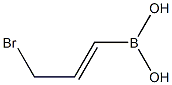 [(E)-3-bromoprop-1-enyl]boronic acid 结构式