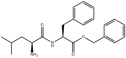 benzyl L-leucyl-L-phenylalaninate Structure