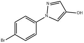 1-(4-Bromo-phenyl)-1H-pyrazol-4-ol Structure