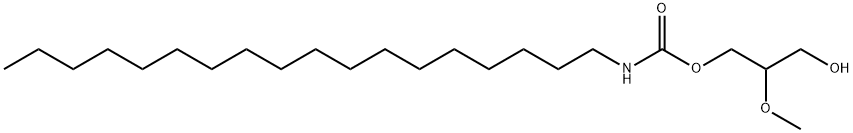 Carbamic acid, octadecyl-, 3-hydroxy-2-methoxypropyl ester