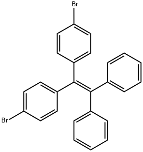 1,1-二苯基-2,2-二(4-溴苯基)乙烯, 859315-37-0, 结构式