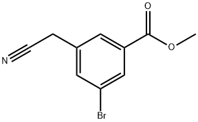 methyl 3-bromo-5-(cyanomethyl)benzoate Struktur