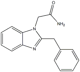 2-(2-benzyl-1H-benzo[d]imidazol-1-yl)acetamide|