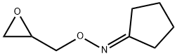 N-[(oxiran-2-yl)methoxy]cyclopentanimine Struktur