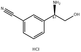 (R)-3-(1-Amino-2-hydroxyethyl)benzonitrile hydrochloride|1245623-77-1