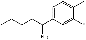 1-(3-FLUORO-4-METHYLPHENYL)PENTAN-1-AMINE|1247897-72-8