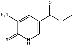 methyl 5-amino-6-thioxo-1,6-dihydropyridine-3-carboxylate Structure