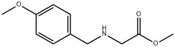 N-(4-Methoxybenzyl)glycine methyl ester HCl Struktur
