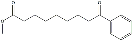 methyl 9-oxo-9-phenylnonanoate Structure