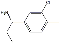 (S)-1-(3-chloro-4-methylphenyl)propan-1-amine