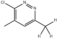 3-Chloro-4-methyl-6-(methyl-d3)-pyridazine|