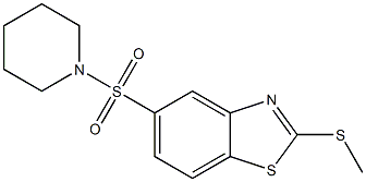 2-METHYLTHIO-N,N-PENTAMETHYLENE-5-BENZOTHIAZOLESULFONAMIDE|