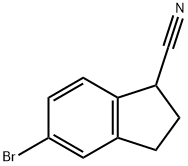 5-bromo-2,3-dihydro-1H-indene-1-carbonitrile