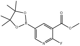Methyl 2-fluoro-5-(tetramethyl-1,3,2-dioxaborolan-2-yl)pyridine-3-carboxylate|2-氟-5-(4,4,5,5-四甲基-1,3,2-二氧硼烷-2-基)烟酸甲酯