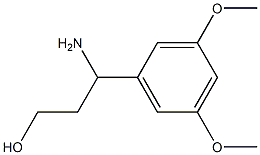 3-AMINO-3-(3,5-DIMETHOXYPHENYL)PROPAN-1-OL|3-氨基-3-(3,5-二甲氧基苯基)丙-1-醇