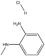 N-methyl-o-phenylenediamine monohydrochloride Struktur