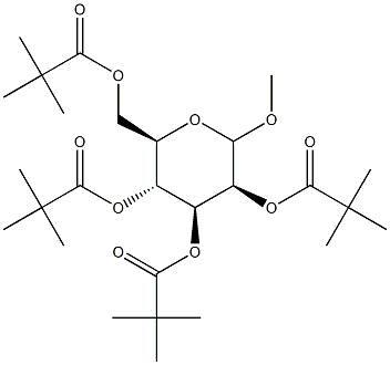 Methyl 2,3,4,6-Tetra-O-pivaloyl-D-mannopyranoside