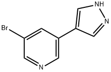 3-bromo-5-(1H-pyrazol-4-yl)Pyridine|