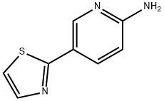 5-(2-thiazolyl)-2-Pyridinamine Struktur