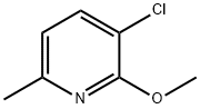 3-Chloro-2-methoxy-6-methylpyridine, 1227581-07-8, 结构式