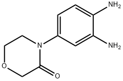 4-(3,4-diaminophenyl)morpholin-3-one Struktur