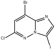 8-bromo-6-chloro-3-iodoimidazo[1,2-b]pyridazine|8-溴-6-氯-3-碘咪唑并[1,2-B]哒嗪