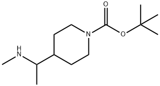 tert-butyl 4-(1-(methylamino)ethyl)piperidine-1-carboxylate|4-(1-(甲基氨基)乙基)哌啶-1-羧酸叔丁酯
