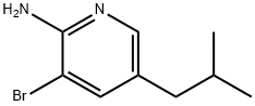 3-bromo-5-isobutylpyridin-2-amine|3-溴-5-异丁基吡啶-2-胺